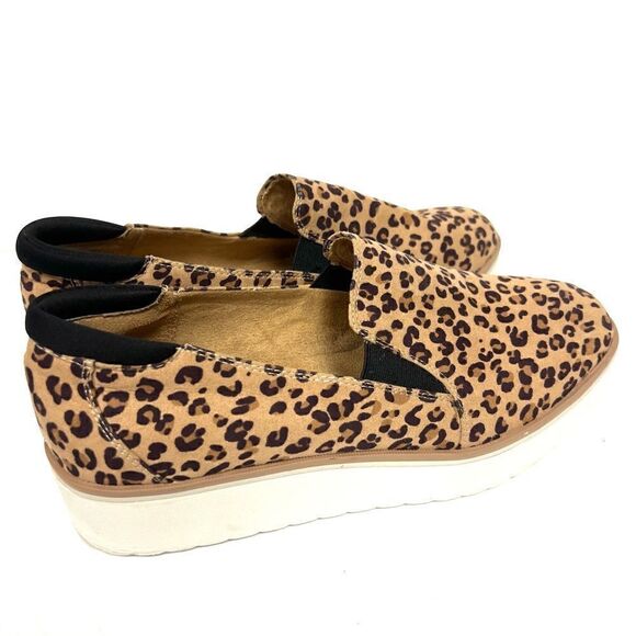 Dr Scholls Larsen animal print stacked sneaker size 8.5 - Picture 2 of 5